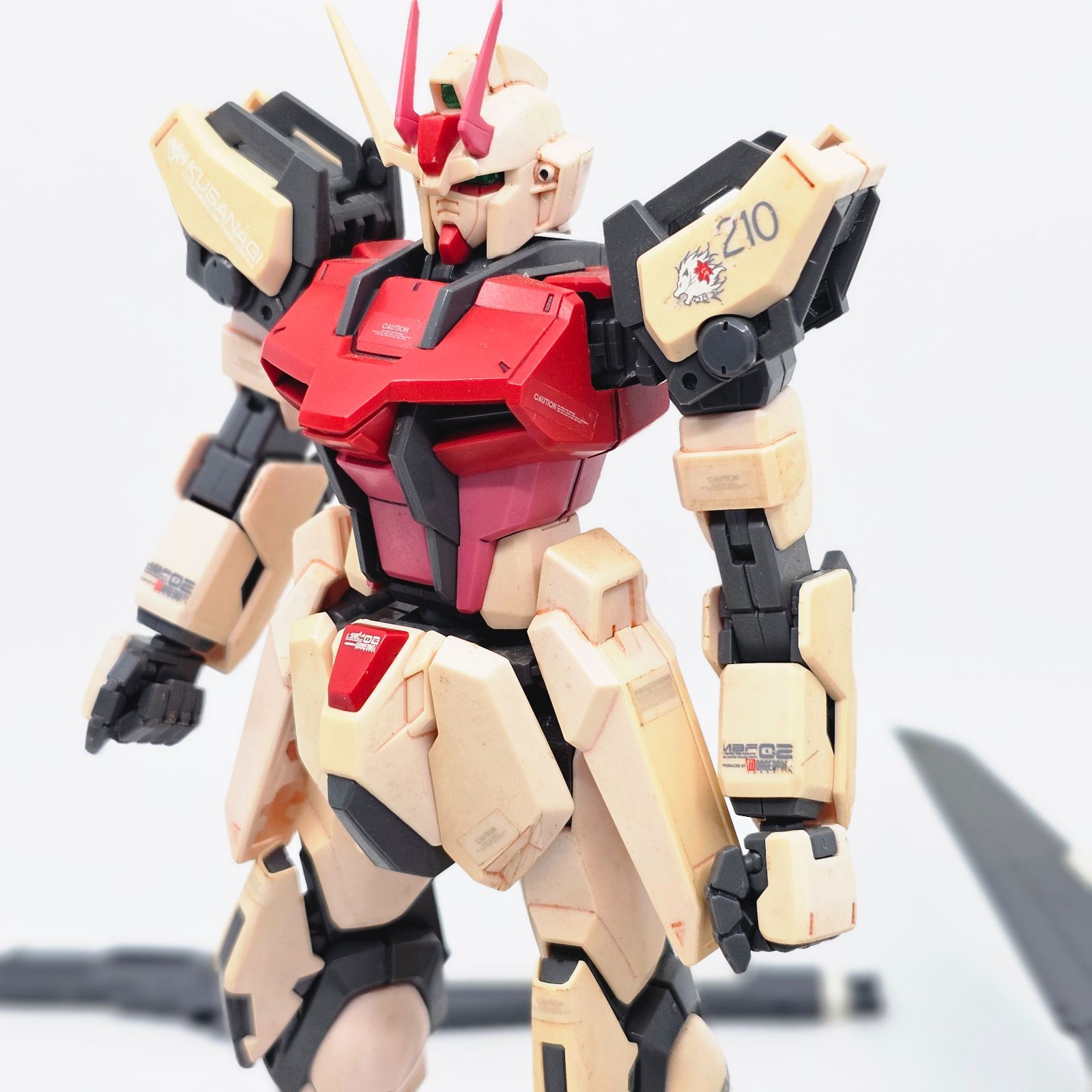 MG　ストライクルージュ+I.W.S.P 【ジャンク】ガンプラ　リユース品