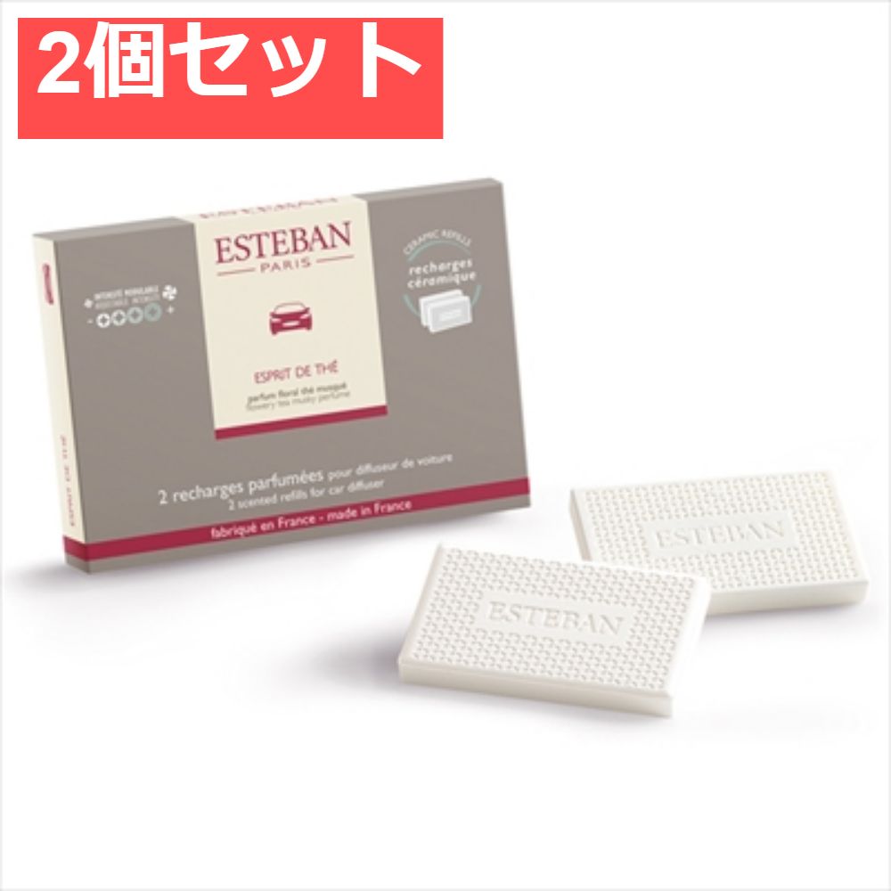 エスプリドテ カーフレグランスリフィル2個入 2個セット まとめ売り