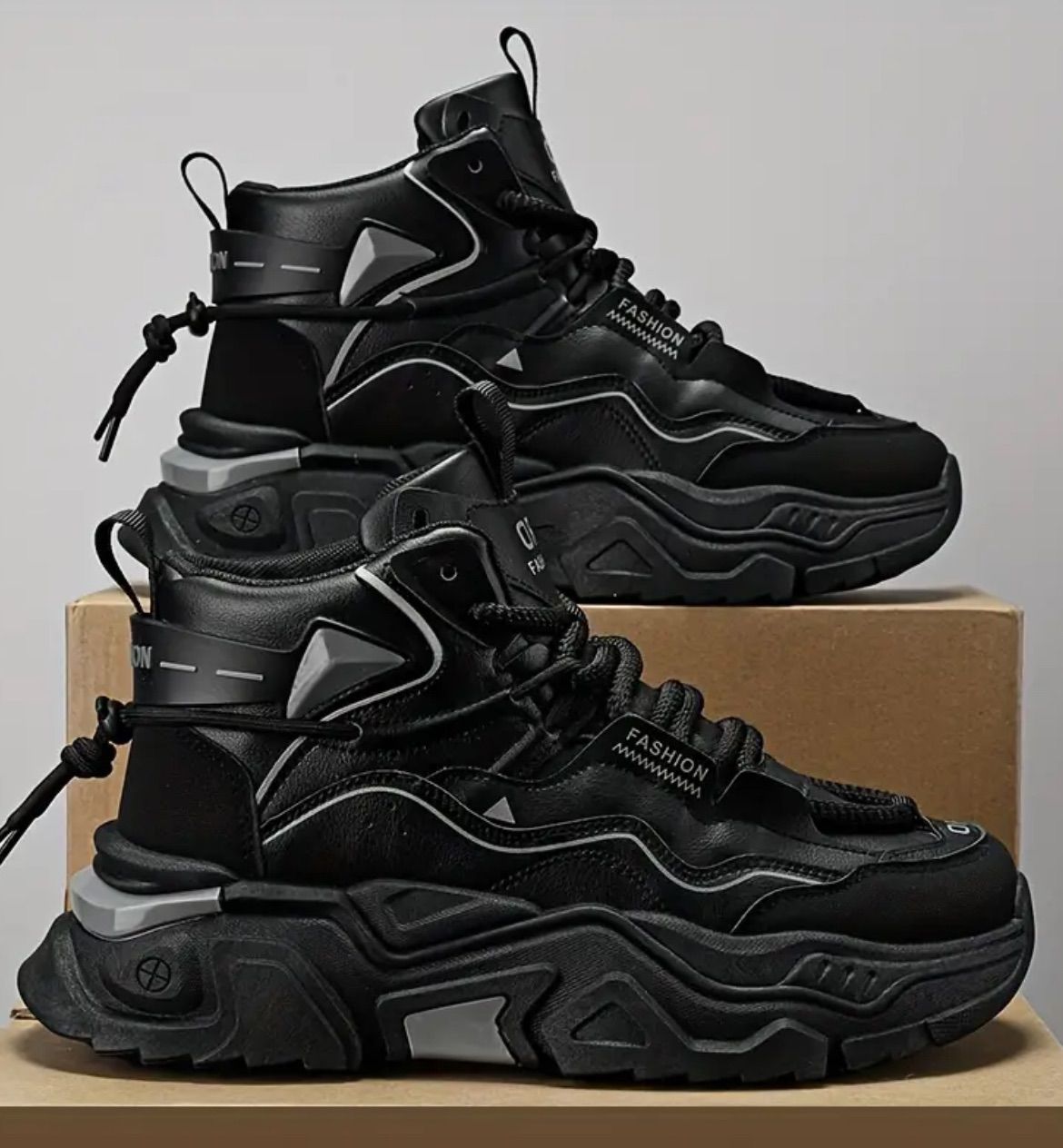 YELLO RISKTAKER MID HEEL SNEAKERS Lサイズ 本革 スニーカー メンズ