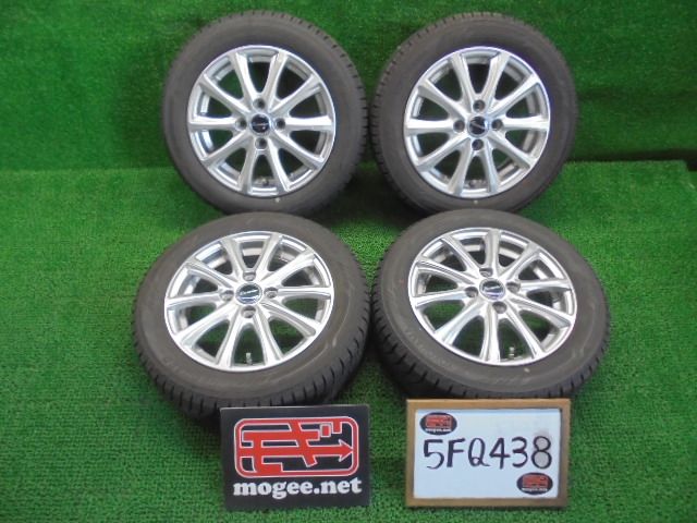 5FQ438 CCH 155 65R14 ヨコハマタイヤ iceGUARD iG60 スタッドレスタイヤ アルミホイール4本セット