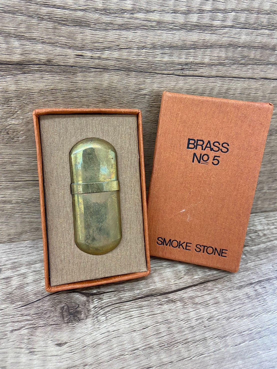 SMOKE STONE BRASS No.5 オイルライター