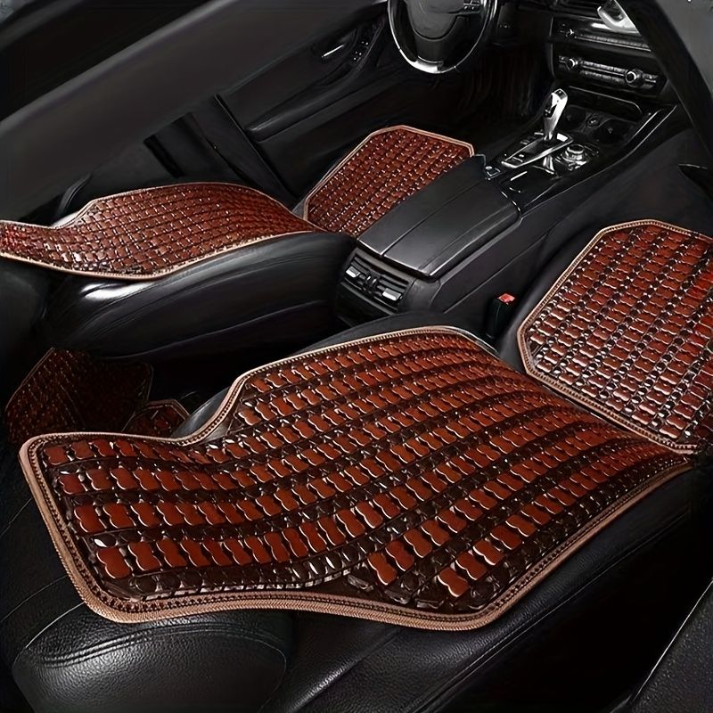 竹製通気性トラックシートクッション 車内使用竹シーツ
