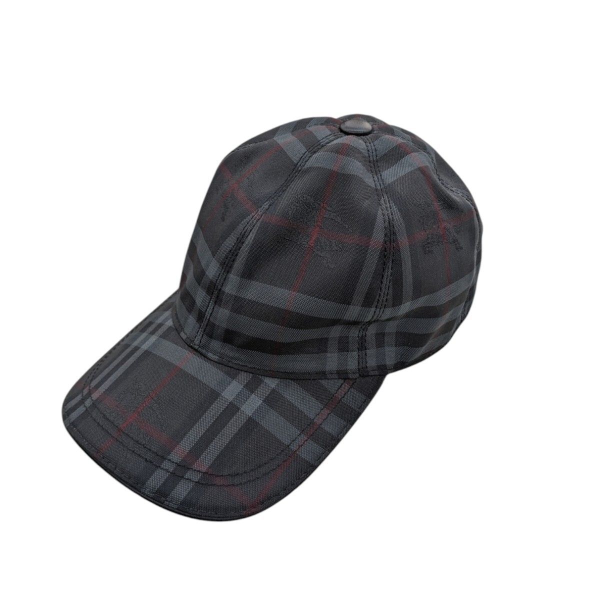 BURBERRY バーバリー チェック柄 ウールキャップ ブラウン 8036924