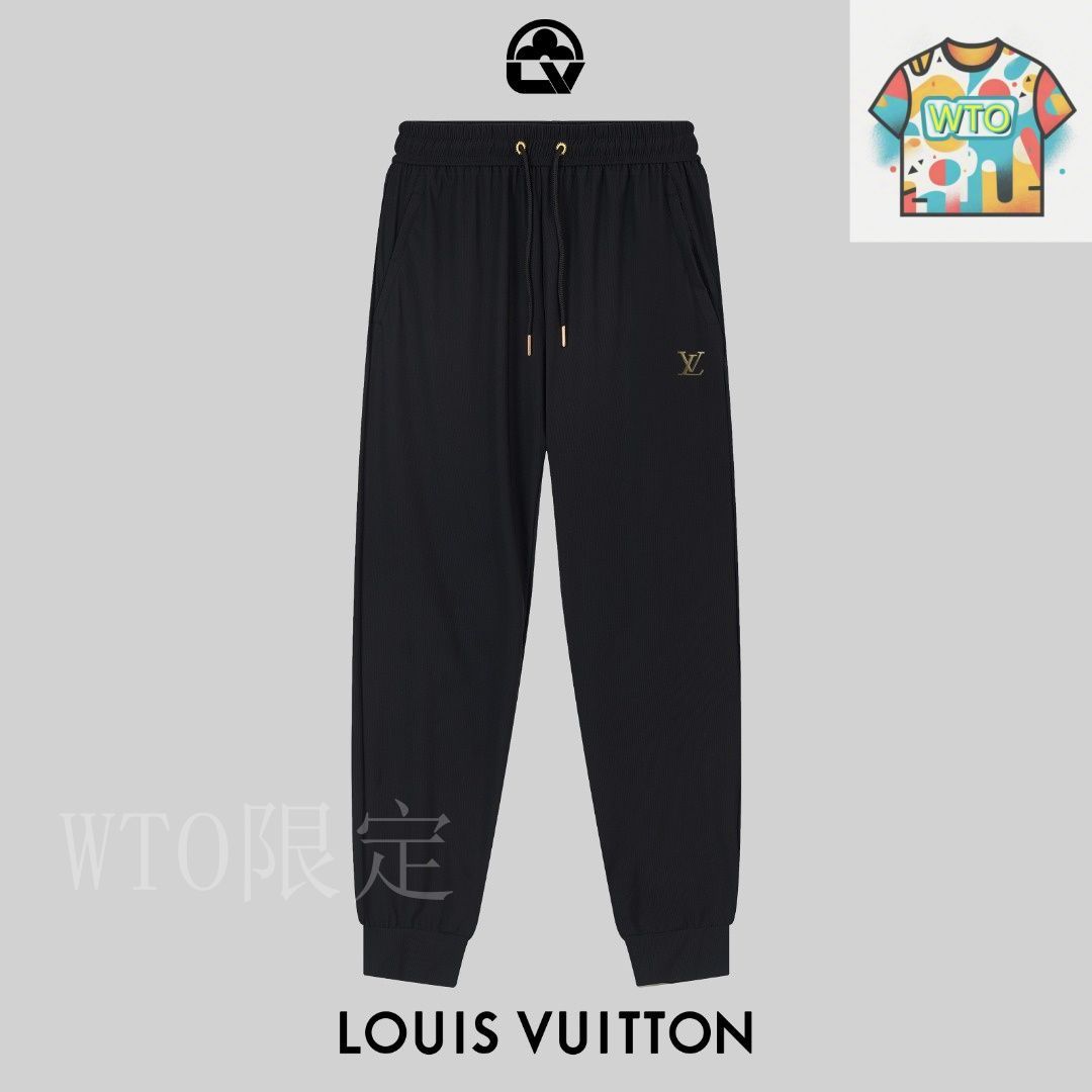 さらりと気持ちいい素材♡【Louis Vuitton】シルク パンツ org.jpg