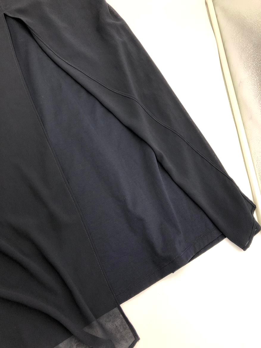 Beige, ベイジ バックシフォンスキッパー ワンピース B.C STOCK｜Spick and Span/(W)シアー スキッパーワンピース