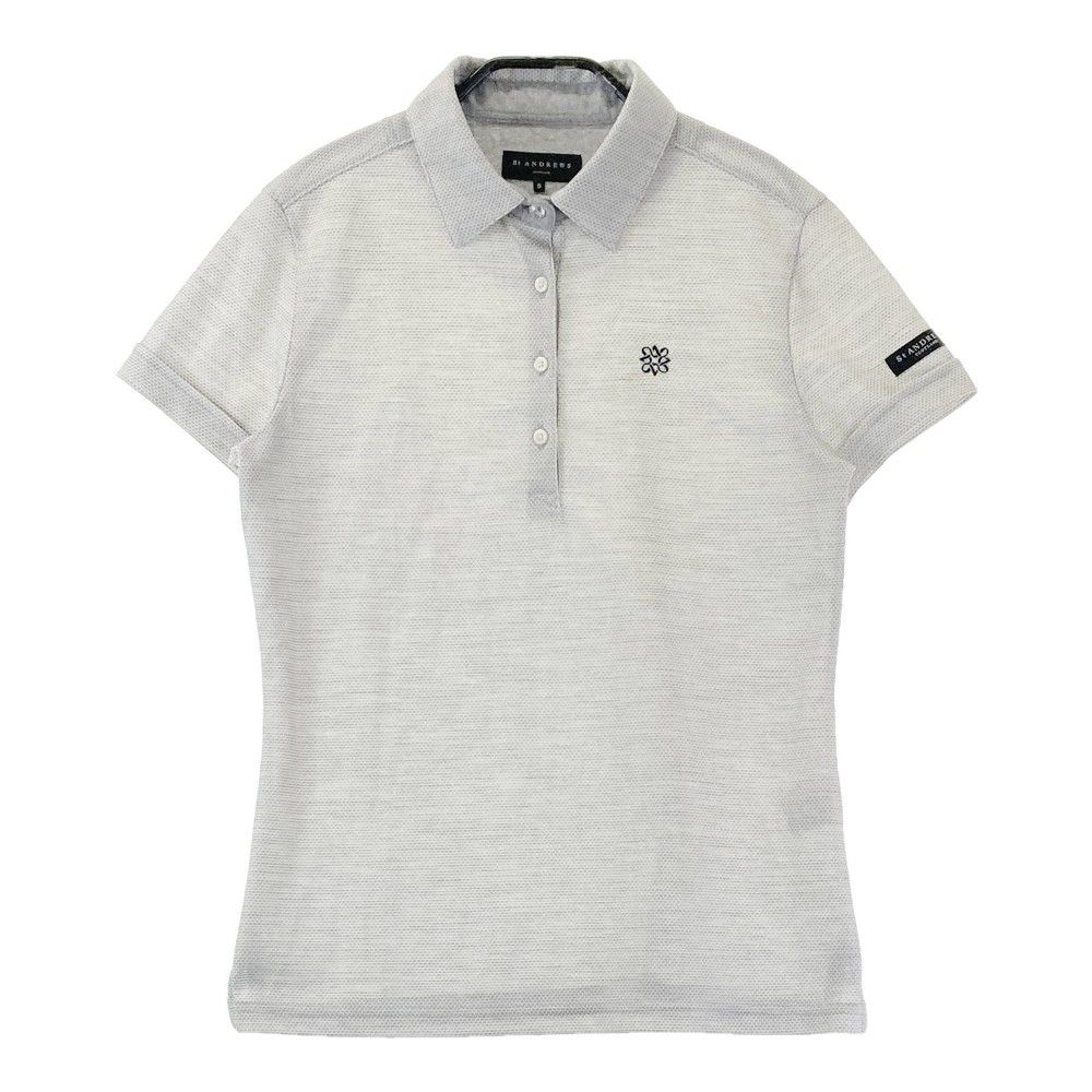 サイズ：S ST ANDREWS セントアンドリュース 半袖ポロシャツ グレー系 