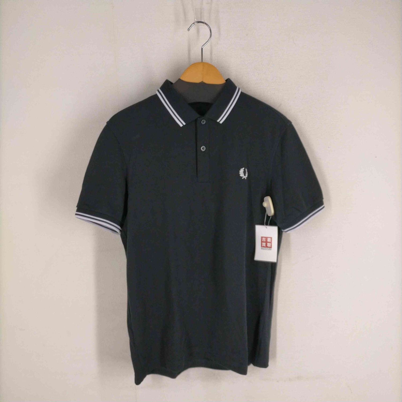 [FRED PERRY] ロゴ刺繍ポロシャツ 日本製 FRED PERRY ロゴ刺繍 ポロシャツ フレッドペリー
