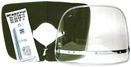 Z-FATHER 旭風防 クリア 緑布タレ