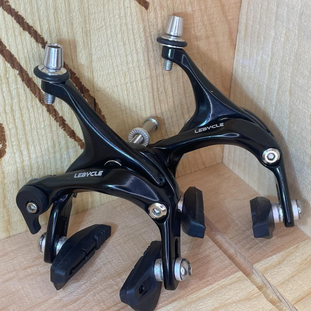 【新品】ブレーキキャリパー フロント/リアセット ブラック ピスト ロードバイク