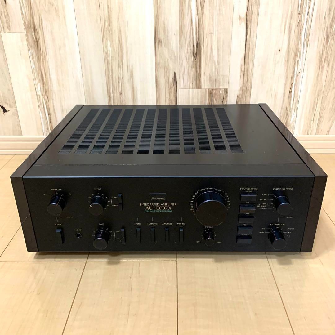 現状品 SANSUI プリメインアンプ AU-D707X DUCADE サンスイ