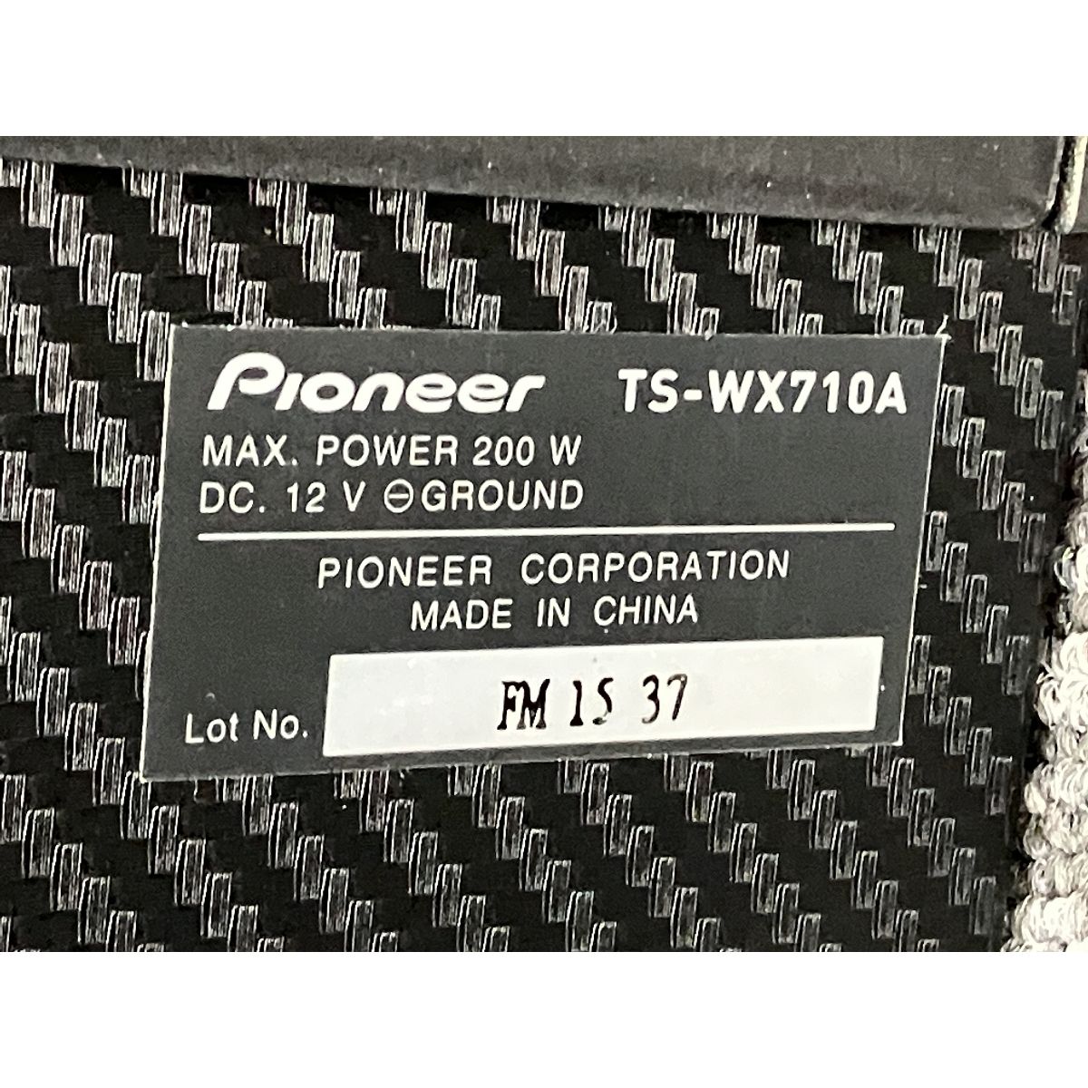 ジャンク K10396051