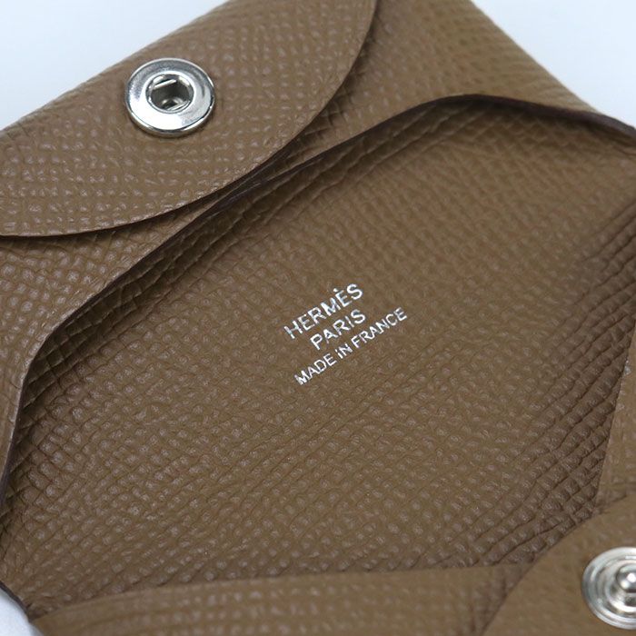 [新品未使用] エルメス　バスティア　ヴェルソ 小銭入れ W刻印　アルザン HERMES エルメス バスティア 小銭入れ エプソン アルザン W刻印