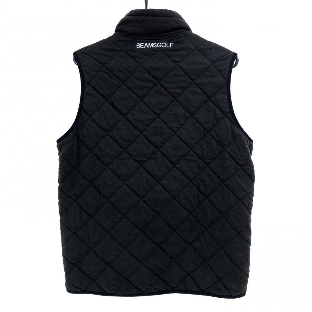 BEAMS GOLF ビームスゴルフ ブラック キルティングベスト 【公式通販】