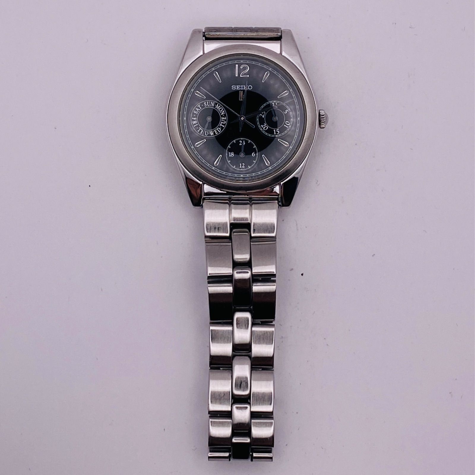 T230）良品 稼動品 SEIKO セイコー LUKIA ルキア トリプルカレンダー SSVB001 5Y89-0A10 人気 時計 レディース  ユニセックス - メルカリ