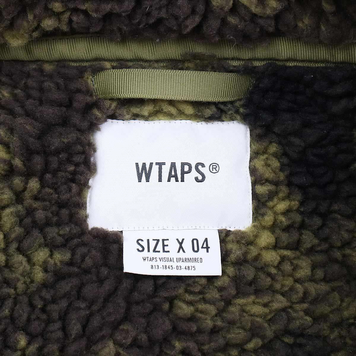 WTAPS ダブルタップス 23AW BUNDLE JACKET ジップアップフリース