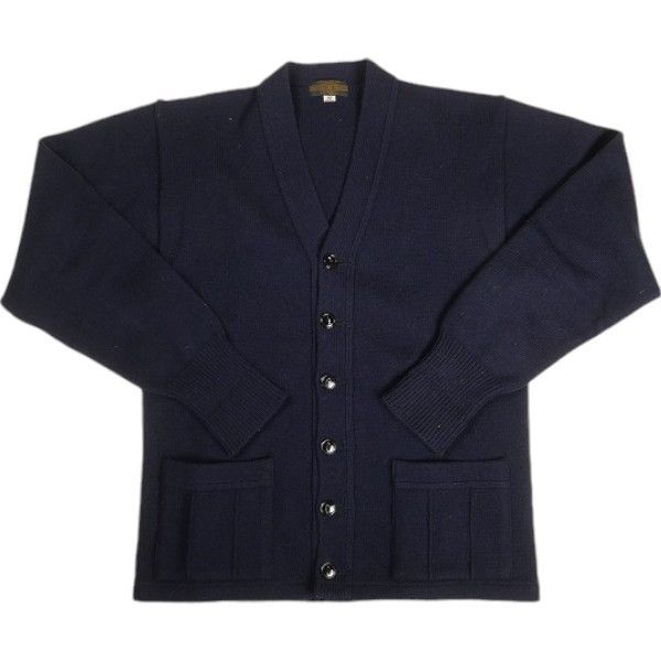 Size【40】 At Last ＆ Co アットラスト/BUTCHER PRODUCTS ブッチャープロダクツ BUTTON CARDIGAN  NAVY カーディガン 紺 【中古品-良い】 20804992 - メルカリ