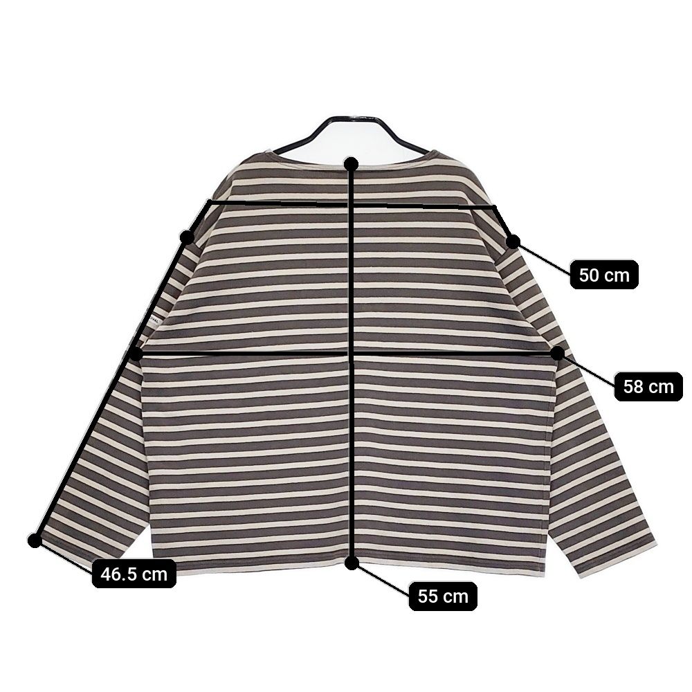 ORCIVAL IP32-02 ボーダー 長袖Tシャツ カットソー ロンT