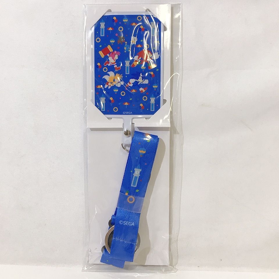 【非売品】ソニック　ネックストラップ ソニック・ザ・ヘッジホッグ」SONIC CARNIVAL TOKYO フォンタブ