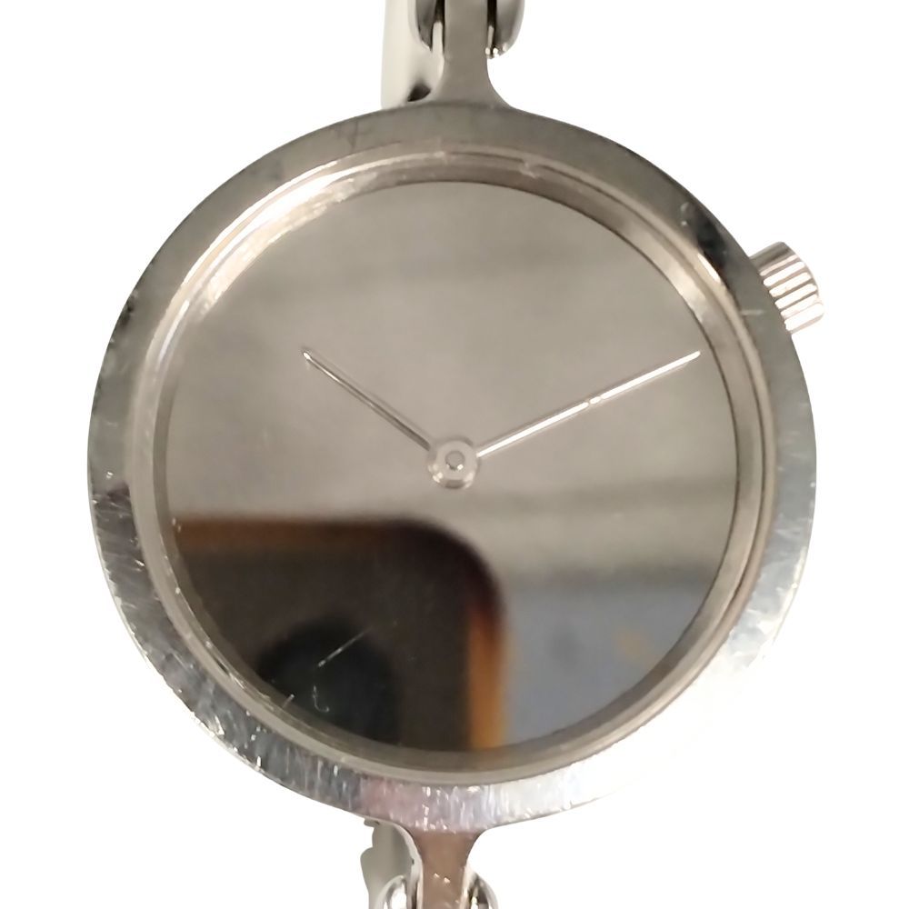 ジョージジェンセン レディースウォッチ クォーツ 4Pダイヤ シェル文字