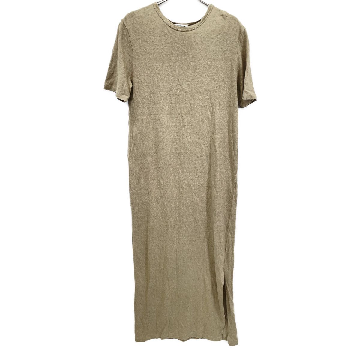 EVERY DAY I LIKE エブリデイアイライク ﾍﾞｰｼﾞｭ ﾘﾈﾝ混 Li Co ﾏｷｼ ﾄﾞﾚｽ 表記無し