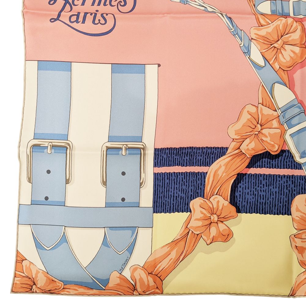 HERMES エルメス カレ70 スカーフ グラン・マネージュ・デタイユ