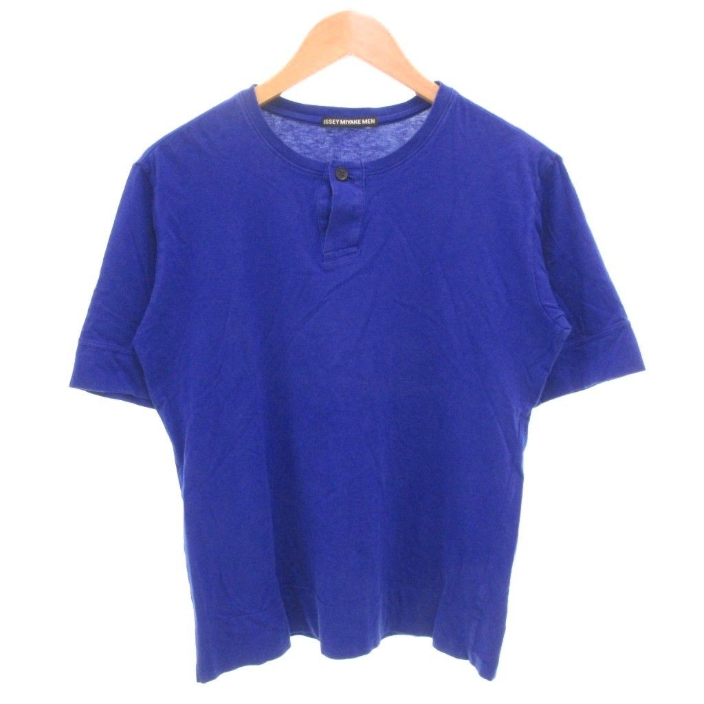 イッセイミヤケメン ISSEY MIYAKE MEN ヘンリーネックTシャツ