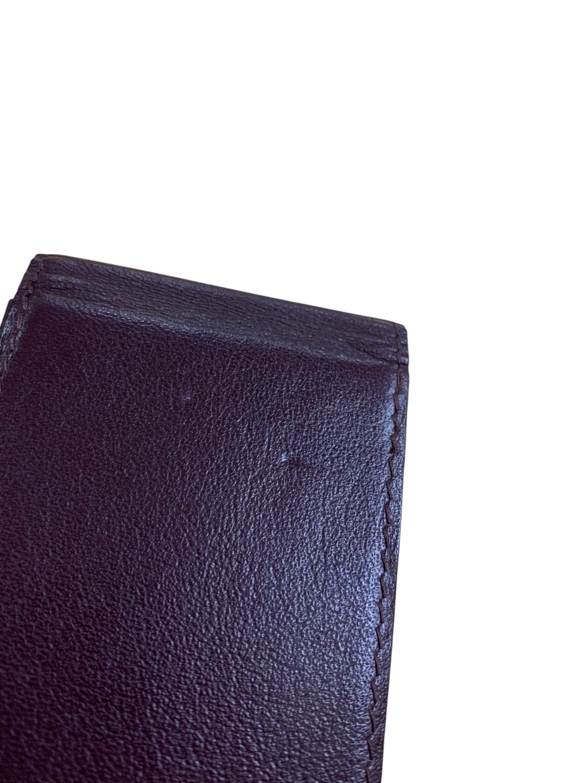 モンブラン ペンケース 2本差し マイスターシュテュック 本革 ボルドー