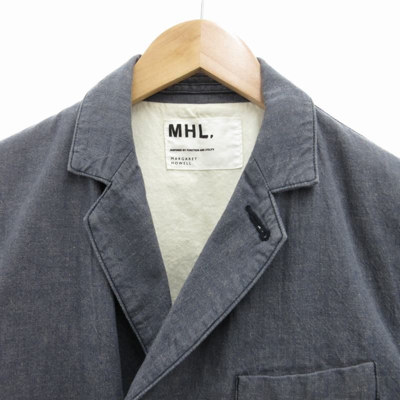 新品タグ付き　定番　マーガレットハウエル リネン混テーラードジャケット　MHL MARGARET HOWELL（マーガレットハウエル）の「LIGHTWEIGHT