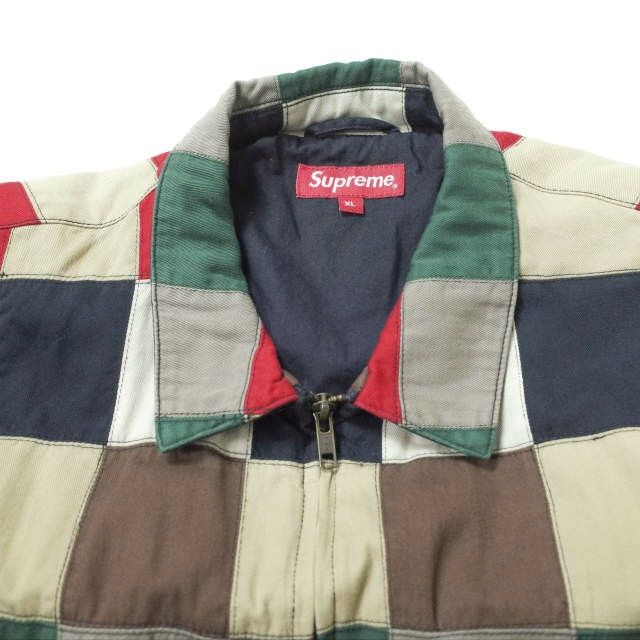 SUPREME シュプリーム 19SS Patchwork Harrington Jacket パッチ