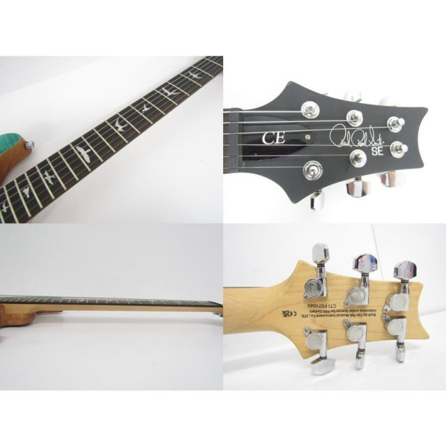 PRS SE パープル ギターケース付き　メルカリ市限定送料込み PRS SE パープル ギターケース付き メルカリ市限定送料込み