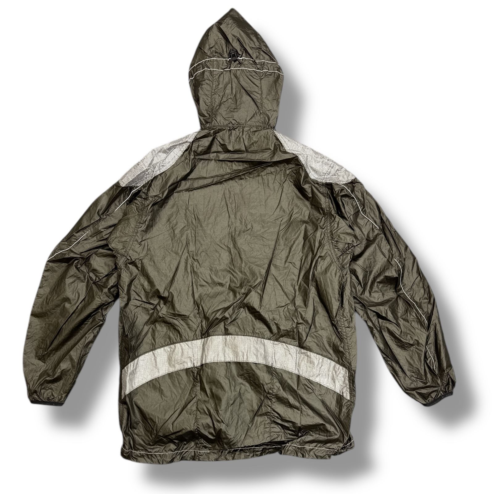 参考上代64800円 Barbour × and wander 20SS SHINY WIND HOODIE ジップ  