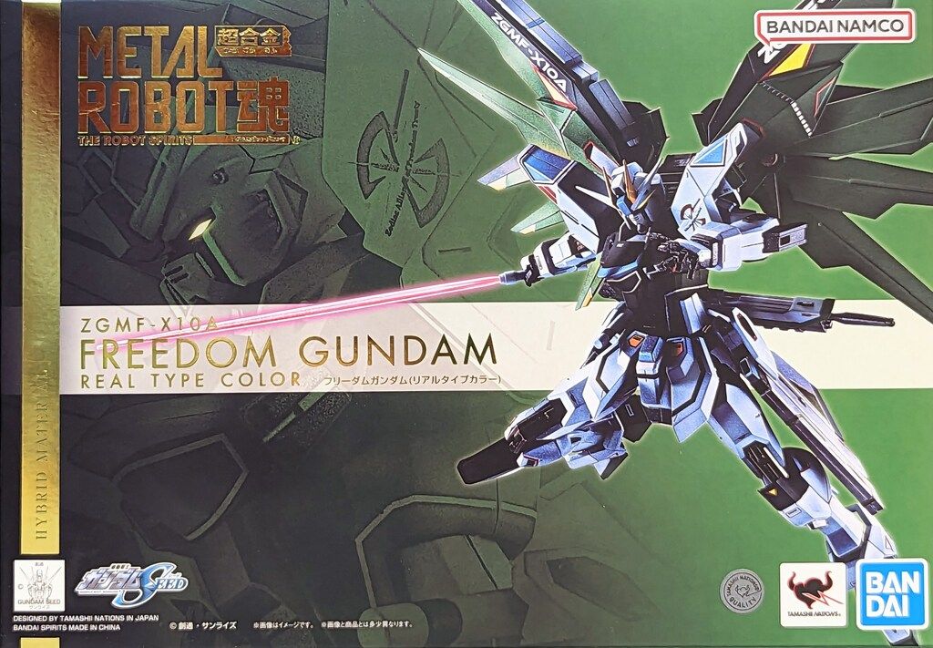 バンダイスピリッツ/バンダイナムコ METAL ROBOT魂 機動戦士ガンダムSEED DESTINY フリーダムガンダム(リアルタイプカラー) 1