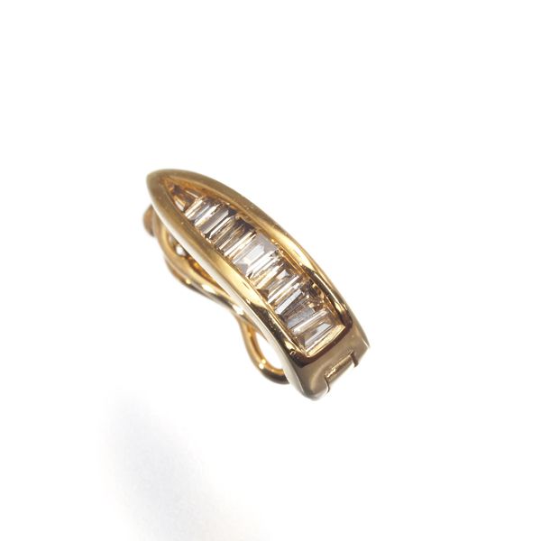 ダイヤ ダイヤモンド 0.06ct バチカン ペンダントトップ K18YG #169008  