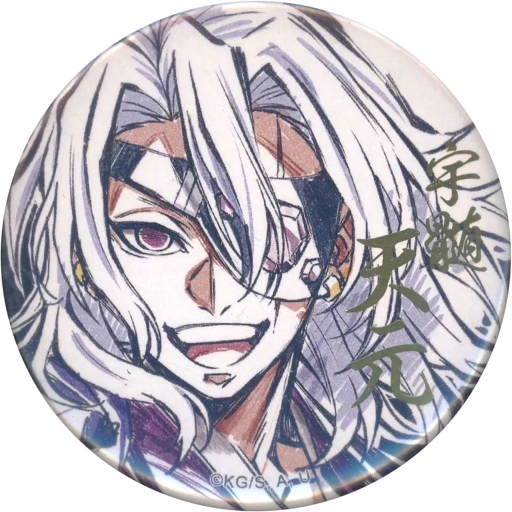 アップ絵 箔押し缶バッジ webshopくじ ☆ 鬼滅の刃 鬼滅の刃
