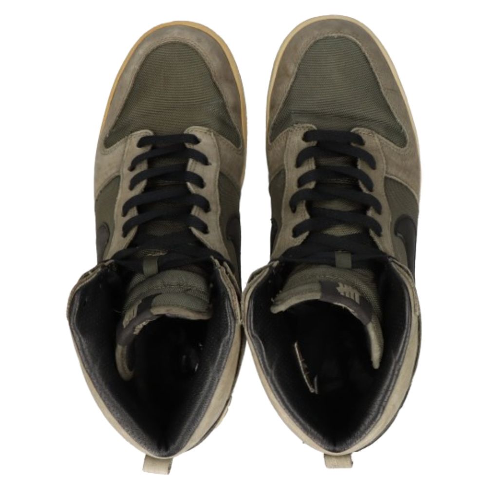 NIKE (ナイキ) ×Undefeated Dunk High Deep Green 598472-220 アンディ
