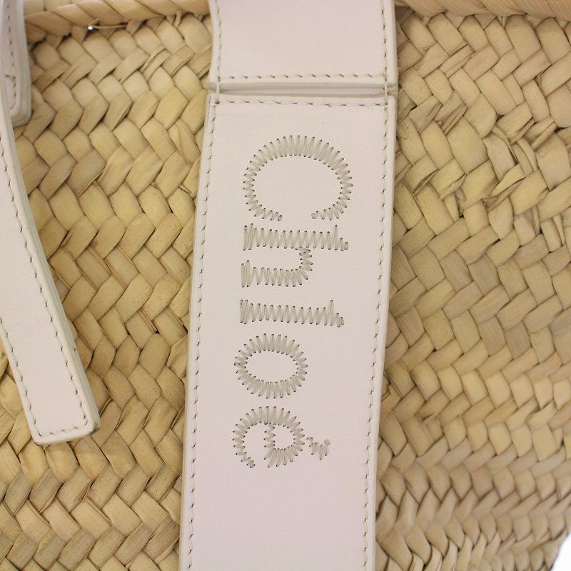 クロエ CHLOE SENSE small basket スモールバスケット かご