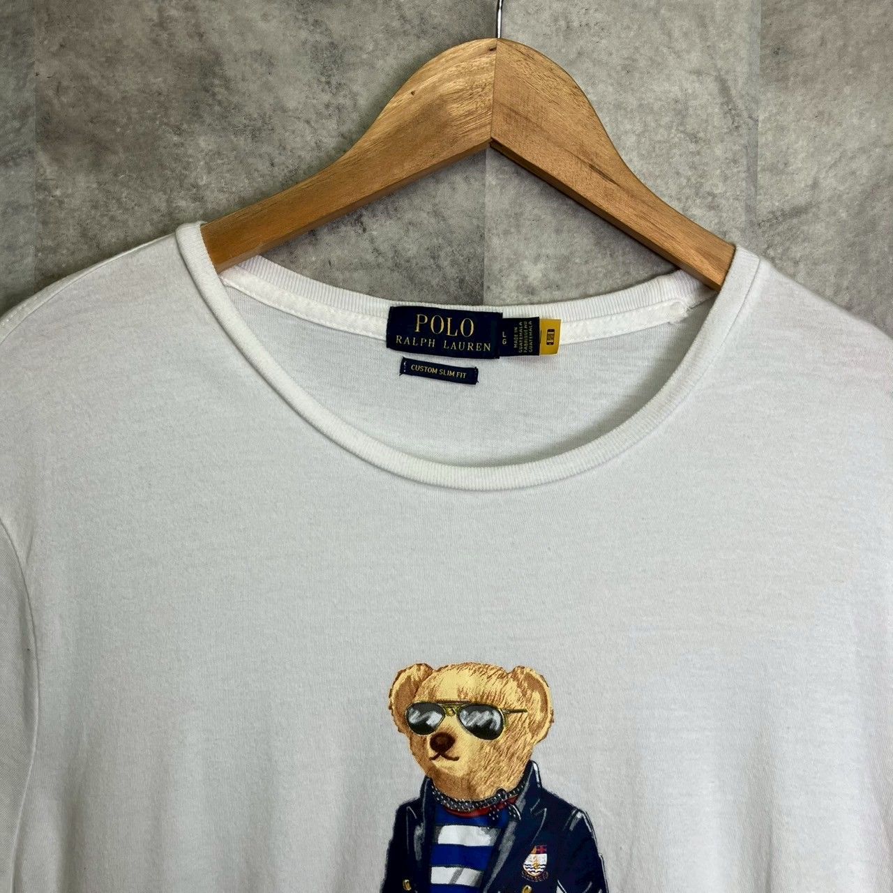 現行 ポロラルフローレン Tシャツ ポロベア サングラス カスタム