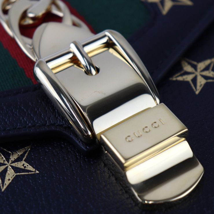 GUCCI グッチ シルヴィ ミニバッグ ハンドバッグ 470270 レザー 