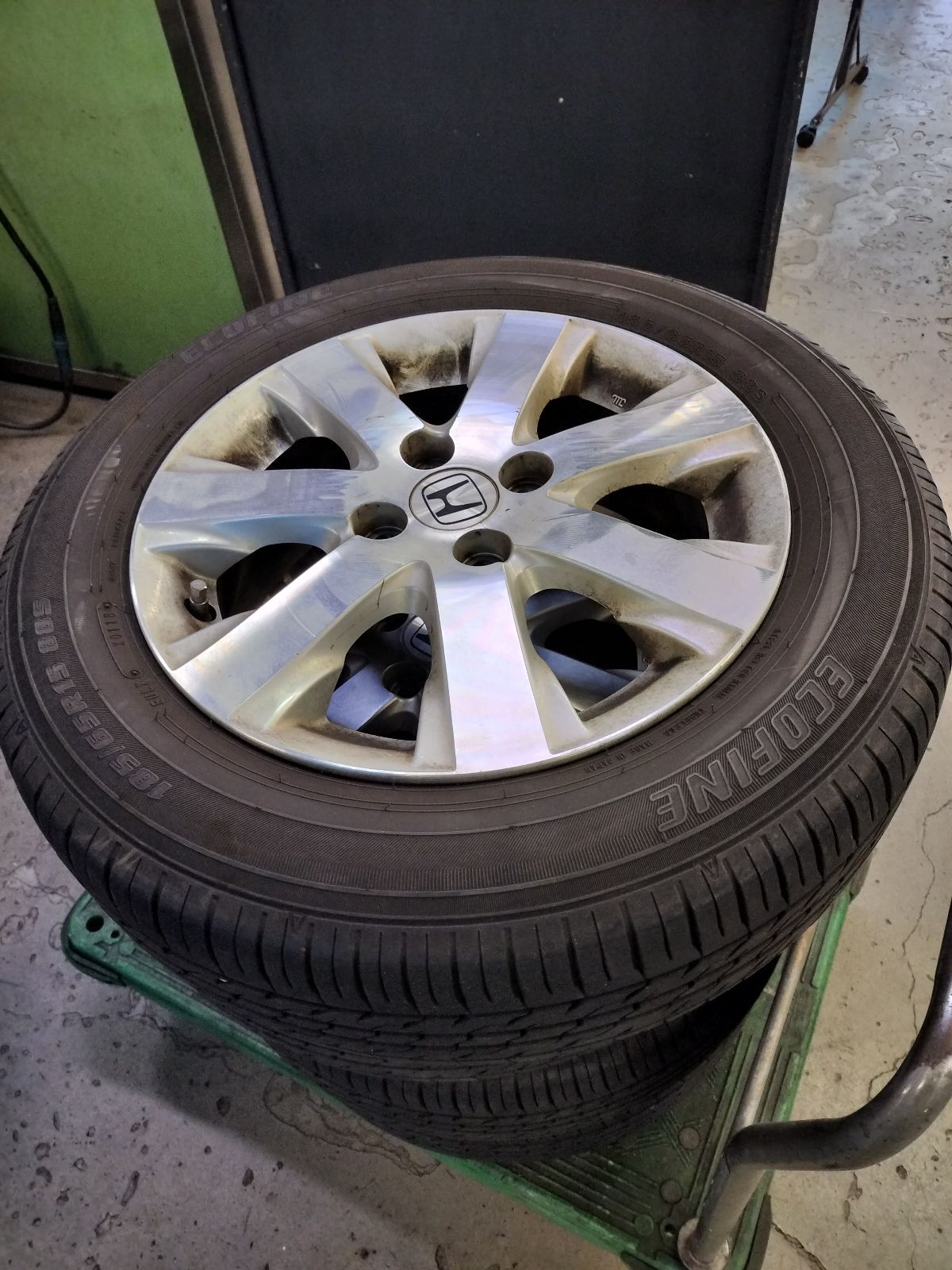 HONDA ホンダ フリード 純正アルミホイール 4穴 夏 タイヤ