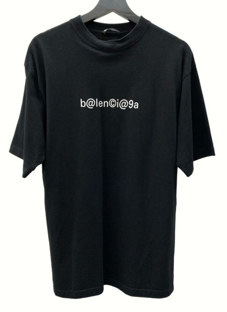 Balenciaga☆スローガン プリント クルーネック T シャツ yukishop【激安コピー通販】 / BALENCIAGA バレンシアガ
