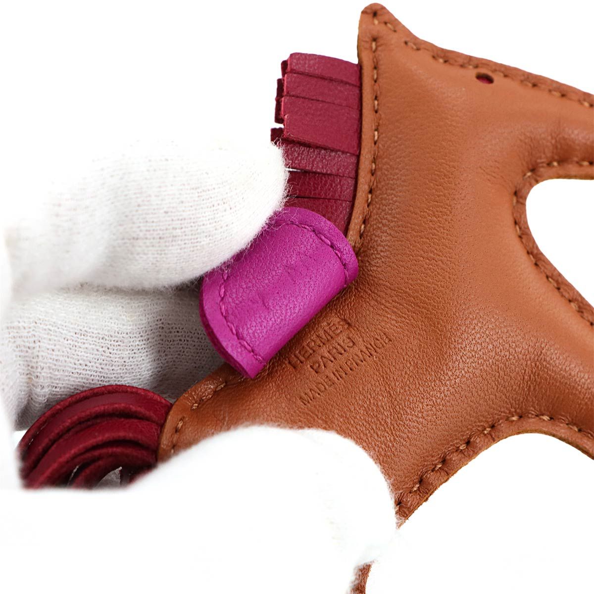 エルメス ロデオチャームPM ローズパープル 美品❤️ エルメス ロデオ