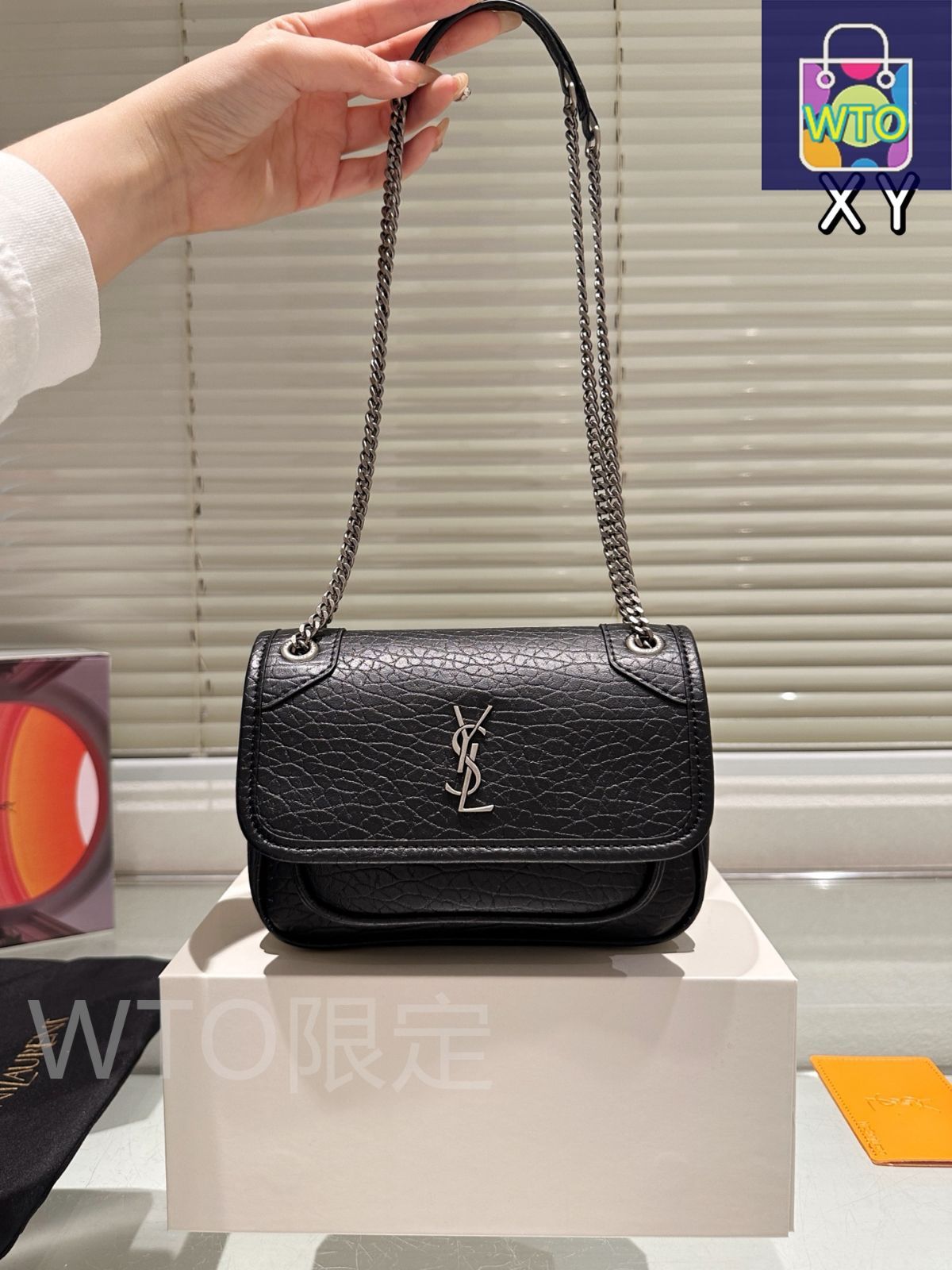 今日特価】YSL Niki Bag Mini ニキバッグ ミニサイズ チェーン