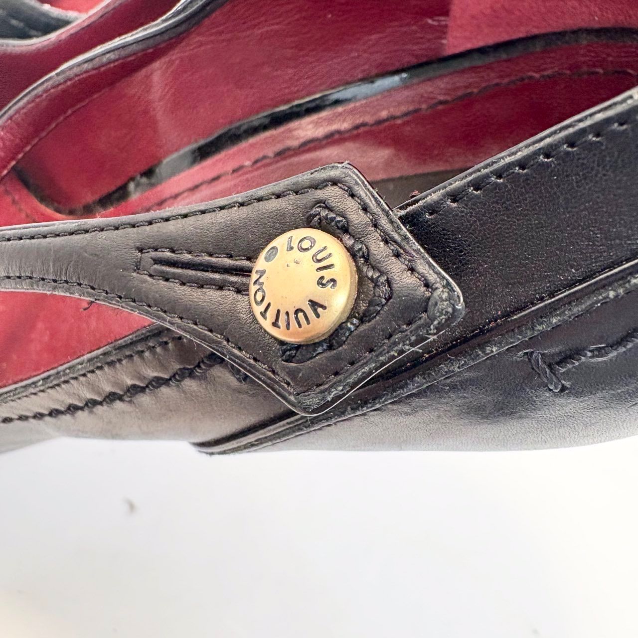 ルイヴィトン LOUIS VUITTON 極美品 パンプス ヒール シューズ