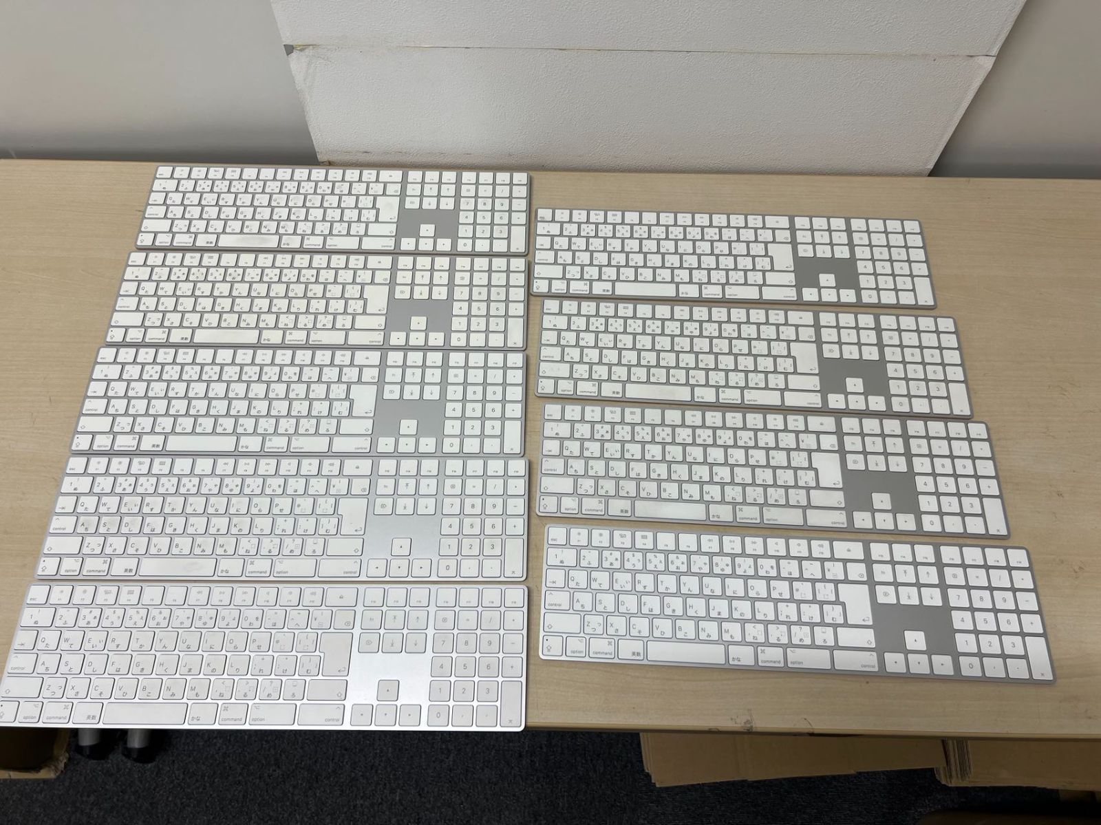 動作 済み Apple magic keyboard キーボード A1843 9個セット 管理番号A052302
