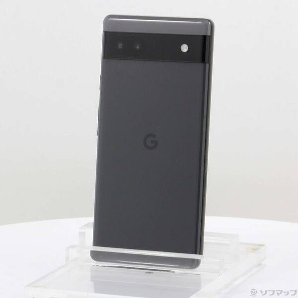 中古品〕 Google Pixel 6a 128GB チャコール GB17L Softbank SIMフリー