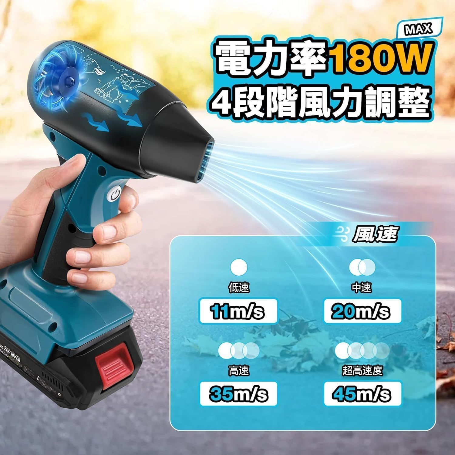 マキタ18V|21V互換バッテリー対応