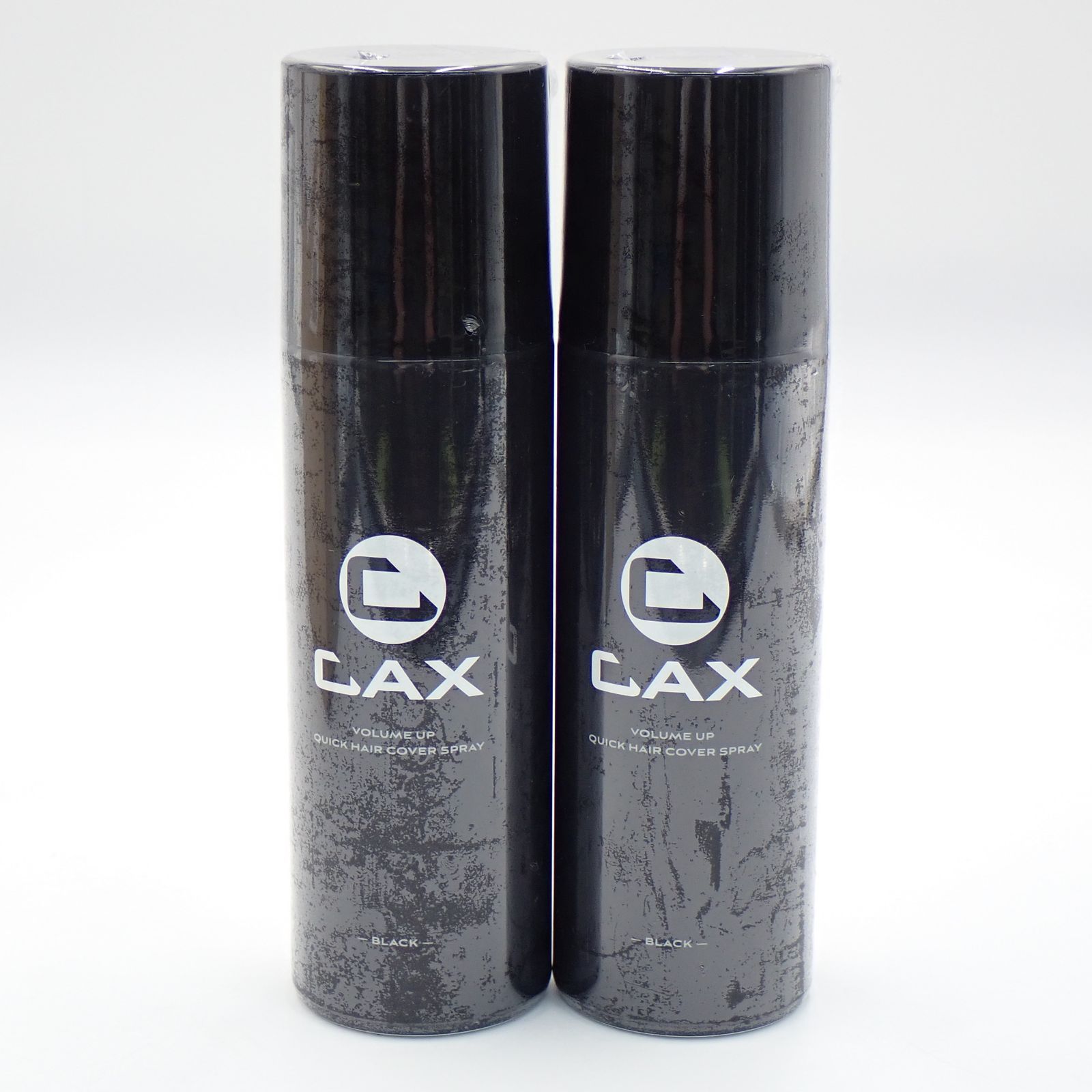 ♥品 CAX カックス ボリュームアップ ヘアスプレー ブラック 黒 150g 薄毛隠し 増毛スプレー ２本セット 14760