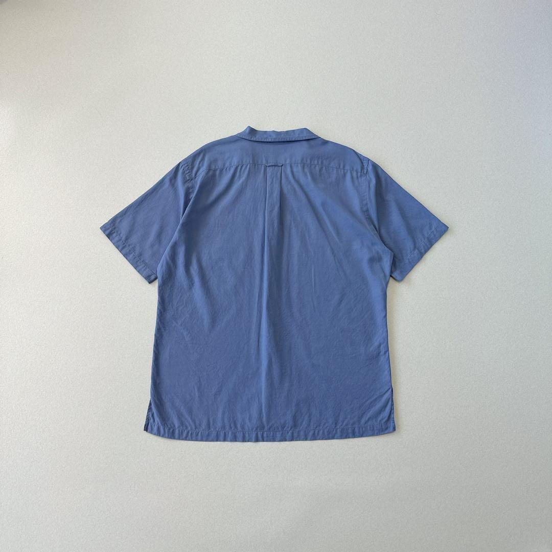オープンカラ】ラルフローレンRalphLauren開襟単色刺繍ロゴシャツ