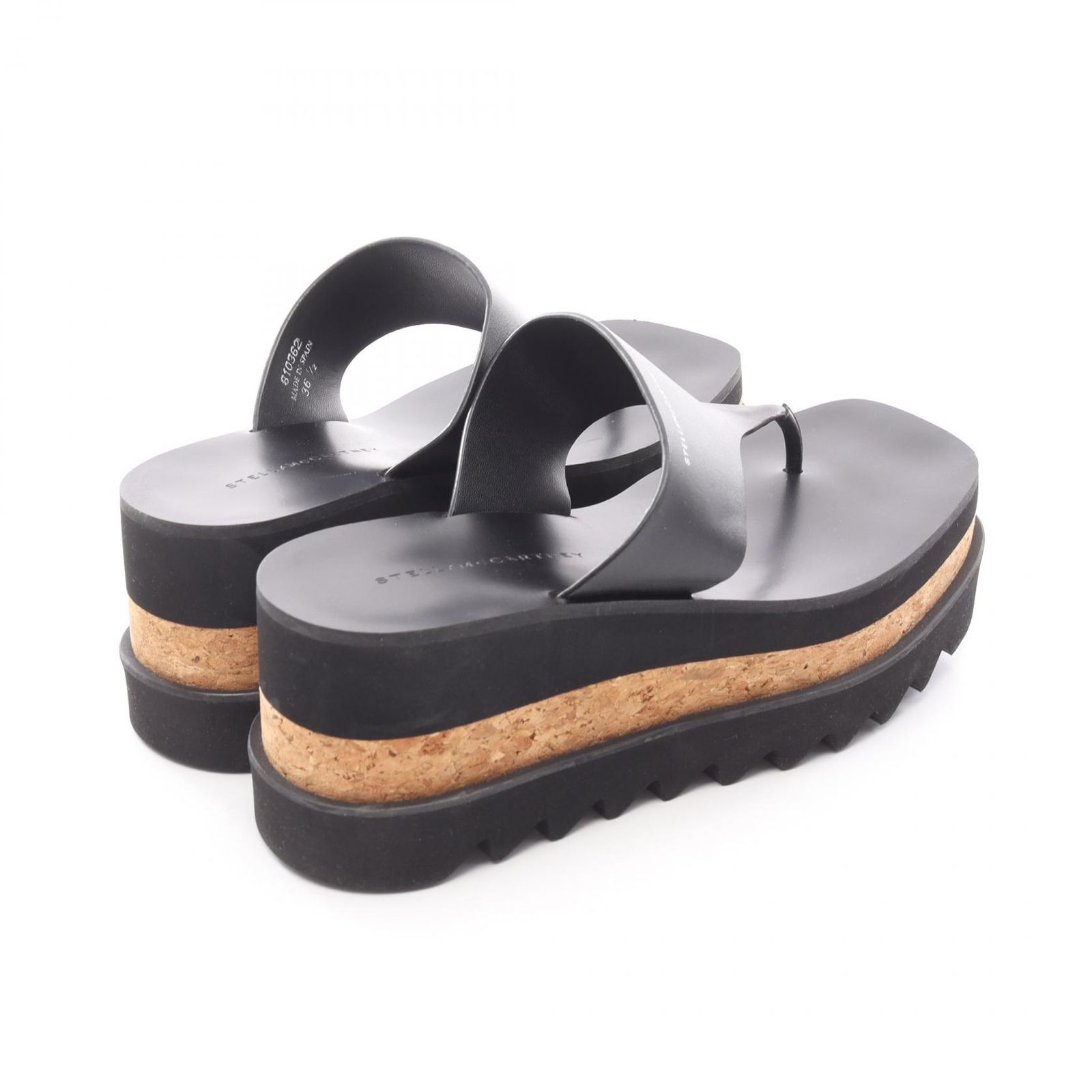 ステラマッカートニー Stella McCartney サンダル SNEACKELYSE スニーク エリーゼ サンダル 810362 ブラック その他 サンダル レディース Used A