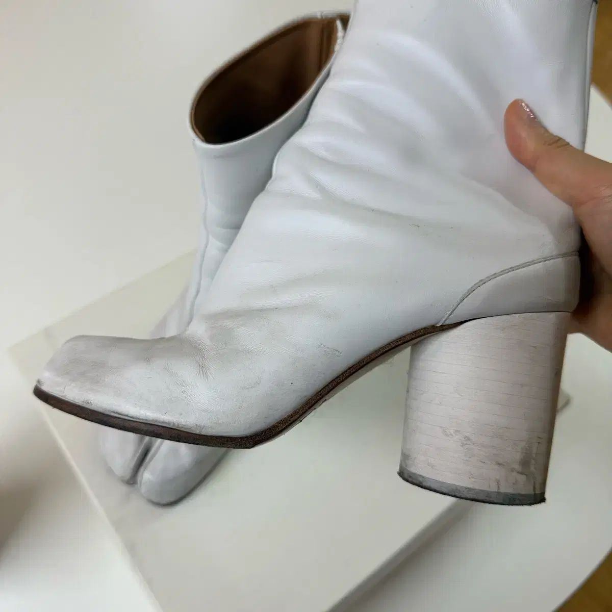 メゾンマルジェラ タビブーツ 37 ビアンケット Maison Margiela(メゾン